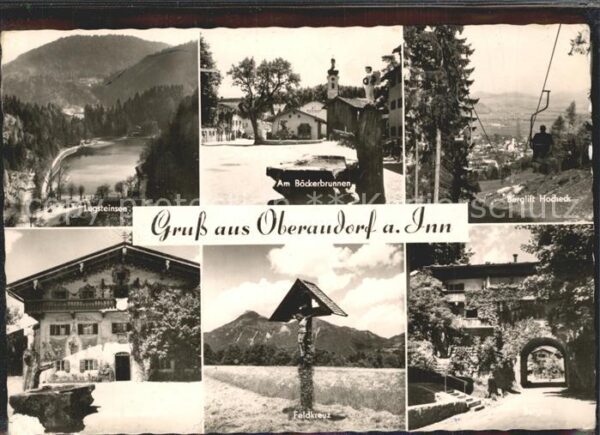 Oberaudorf Lugsteinsee Bäckerbrunnen Berglift Hoch