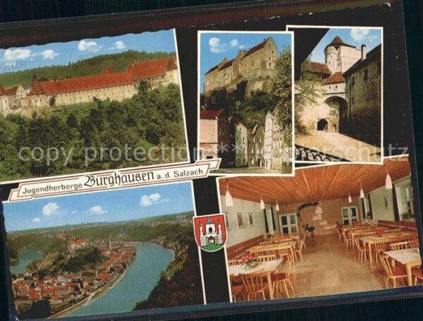 Burghausen Salzach Jugendherberge Burg Gaststätte Gastrau