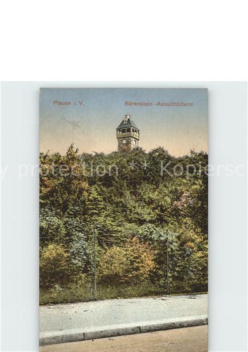 Plauen Vogtland Bärenstein Aussichtsturm