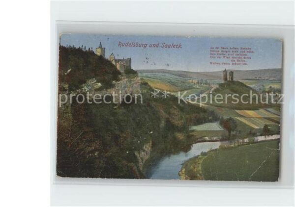 Saaleck Rudelsburg Panorama