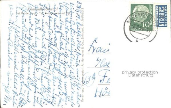 Heidelberg Neckar Kümmelbacherhof – Bild 2