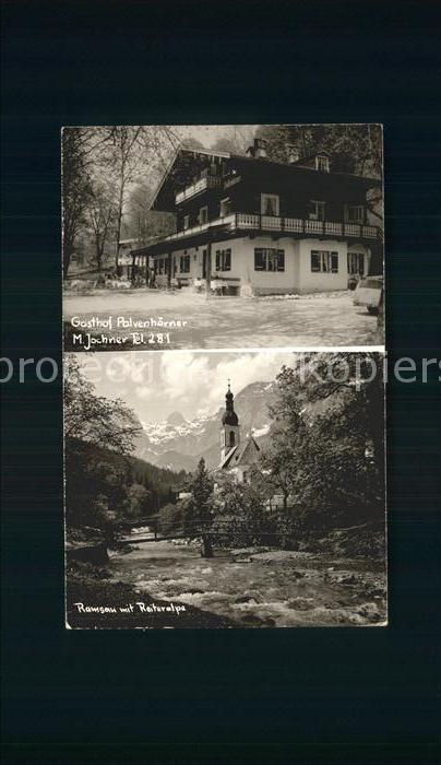 Ramsau Berchtesgaden mit Reiteralpe Gasthof Palvenhörner