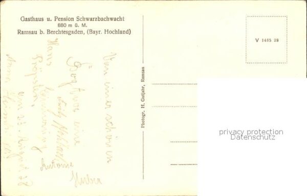 Ramsau Berchtesgaden Gasthaus Pension Schwarzbachwacht – Bild 2