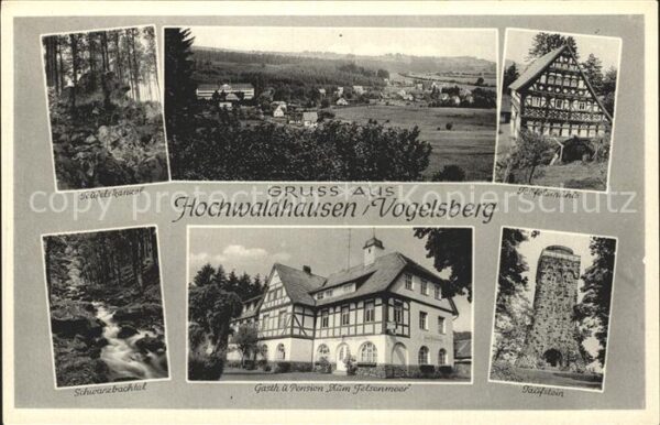 Hochwaldhausen Ilbeshausen Teufelskanzel Total Teufelsmühle Schwar