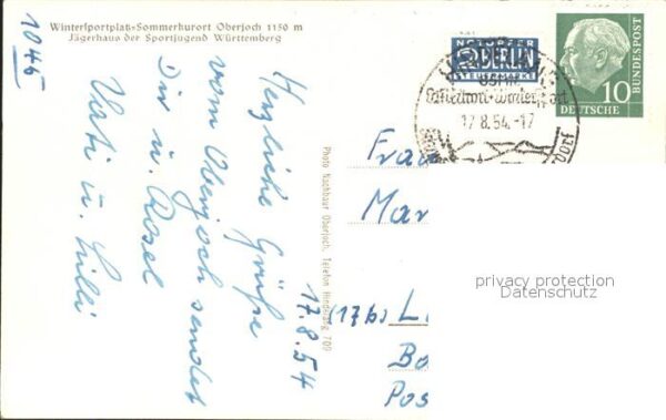 Oberjoch Jägerhaus der Sportjugend Württemberg – Bild 2