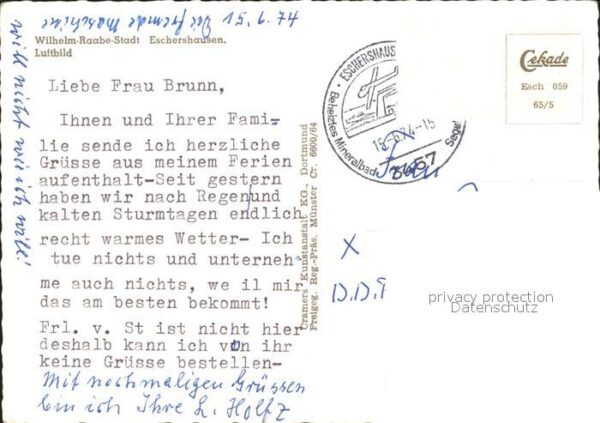 Eschershausen Holzminden Fliegeraufnahme – Bild 2