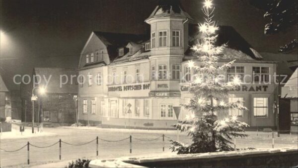 Tabarz Kurhotel Deutscher Hof am PdF zur Weihn