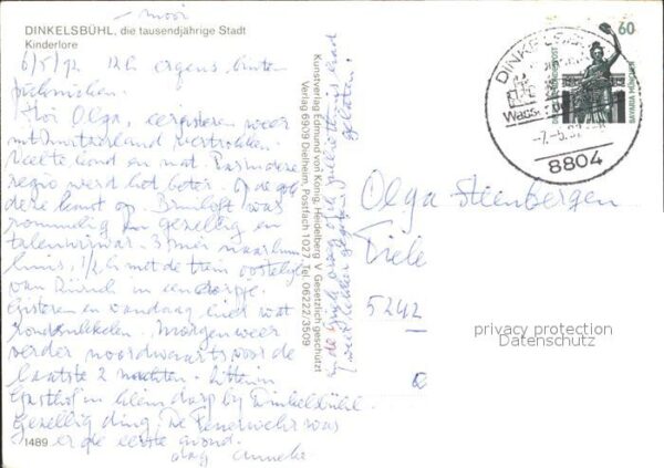 Dinkelsbuehl Kinderlore – Bild 2