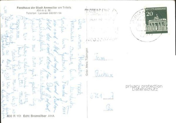 Annweiler Trifels Forsthaus Speisesaal Gastraum – Bild 2