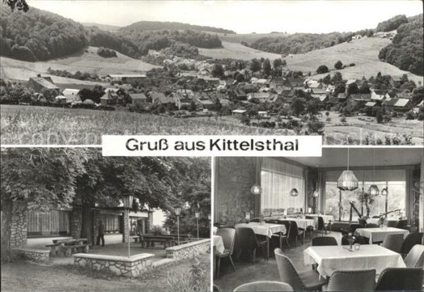 Kittelsthal Panorama Gaststätte zur Tropfsteinhöhle