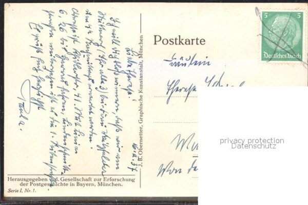 Schrobenhausen Postillon Fröhlich zu Pferd Gemälde – Bild 2