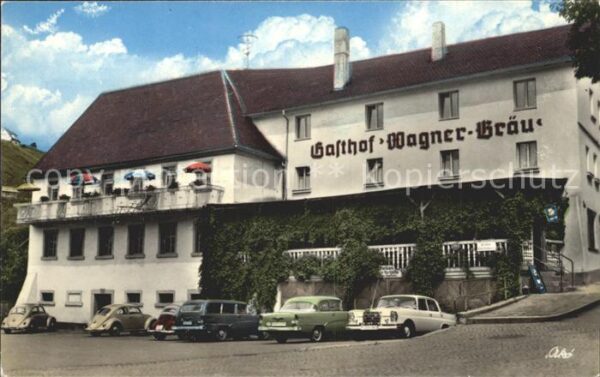 Pottenstein Oberfranken Gasthof Wagner Bräu