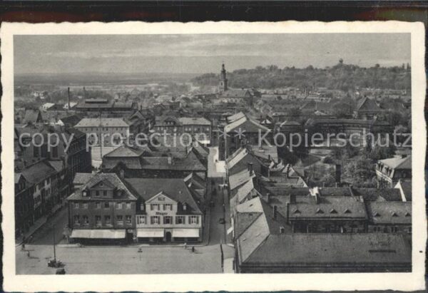 Erlangen mit Burgberg