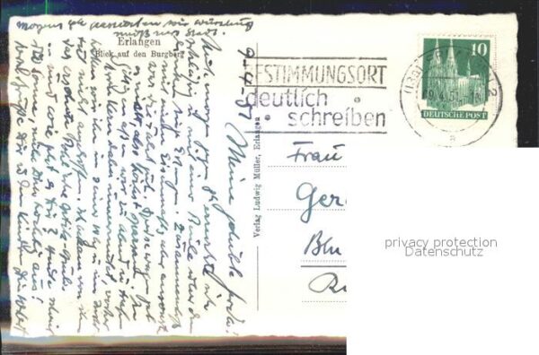 Erlangen mit Burgberg – Bild 2