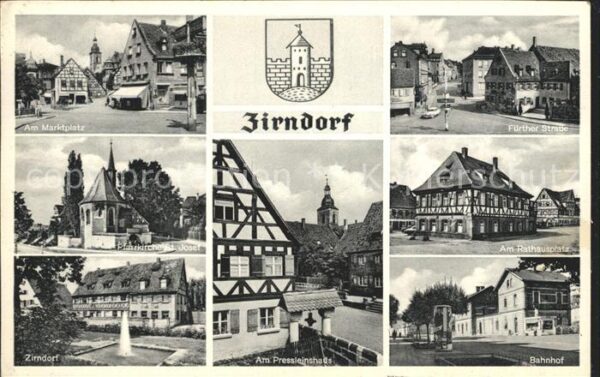 Zirndorf Mittelfranken Marktplatz Fürther Str Pfarrkirche St J