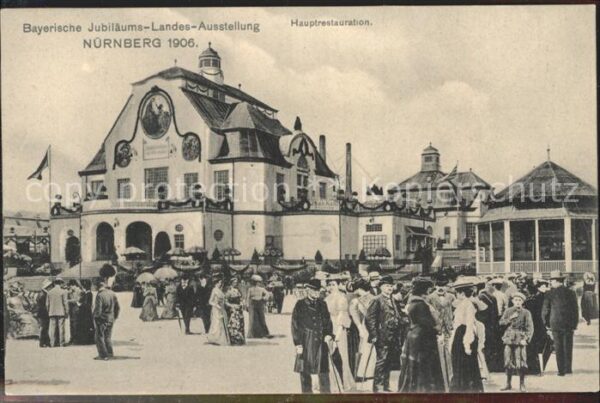 Nuernberg Bayer Landes Ausstellung 1906 Hauptrest