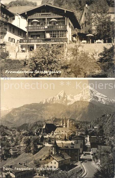 Berchtesgaden Fremdenheim Salzbergblick Berchtesgaden