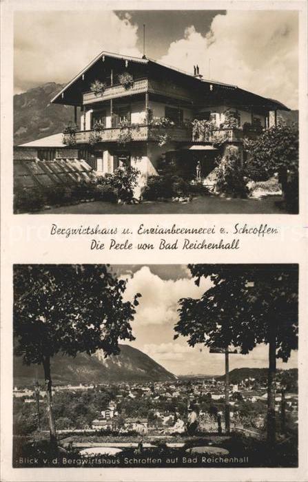 Bad Reichenhall Bergwirtshaus und Enzianbrennerei zum S