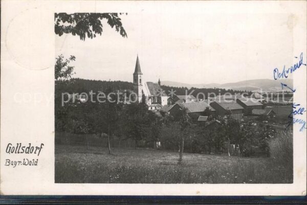 Gottsdorf Niederbayern Teilansicht Kirche