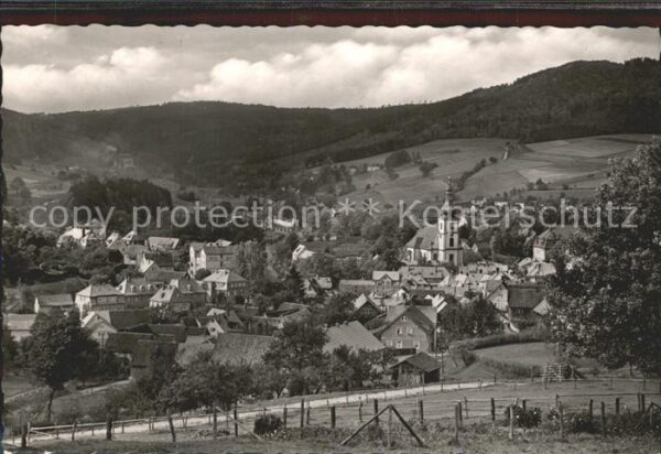 Gersfeld Rhoen Ortsansicht