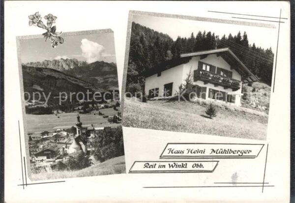 Reit Winkl Haus Heini Mühlberger Teilansicht