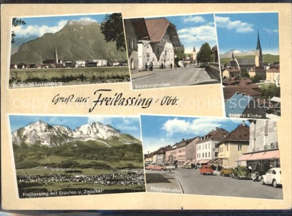 Freilassing mit Untersberg Salzburghofen Ruperti Ki