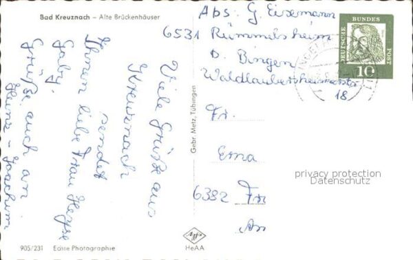 Bad Kreuznach alte Brückenhäuser – Bild 2