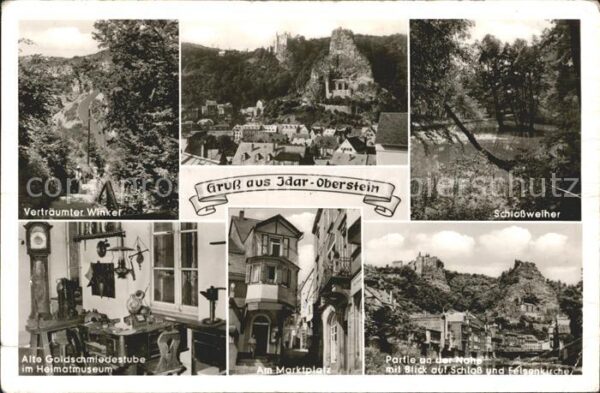 Idar-Oberstein Schloßweiher Goldschmiedestube Schloss