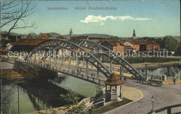 Saarbruecken Kaiser Friedrich Brücke