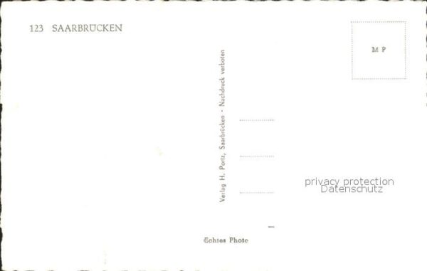 Saarbruecken Partie an der Brücke – Bild 2