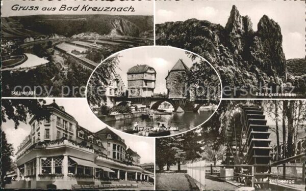 Bad Kreuznach Salinental Rheingrafenstein Salinenrad