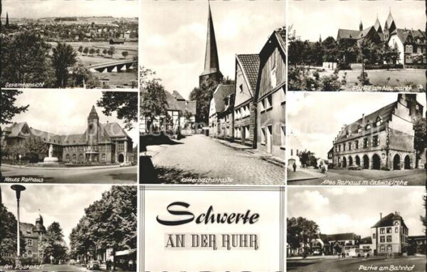 Schwerte Ruhr Kötterbachstrasse Postplatz