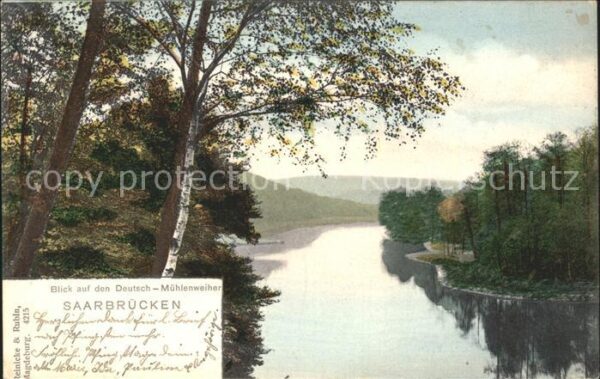 Saarbruecken Deutsch-Mühlenweiher