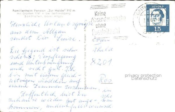 Sonthofen Oberallgaeu Pension Zur Halde – Bild 2