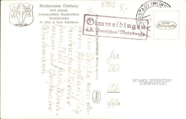 Bad Duerkheim Klosterruine Limburg – Bild 2