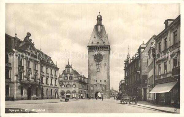 Speyer Rhein Altpörtel