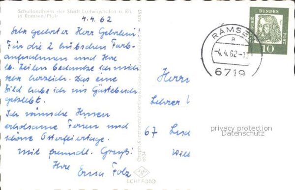 Ramsen Pfalz Schullandheim Ludwigshafen – Bild 2