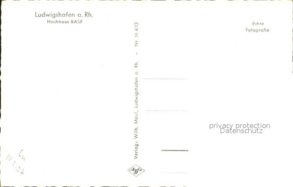 Ludwigshafen Rhein Hochhaus BASF – Bild 2