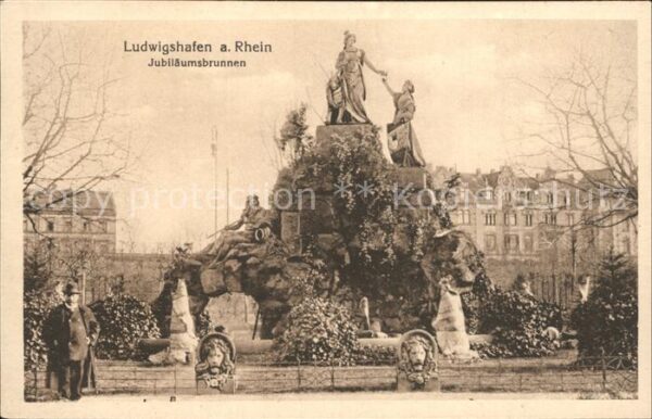 Ludwigshafen Rhein Jubiläumsbrunnen