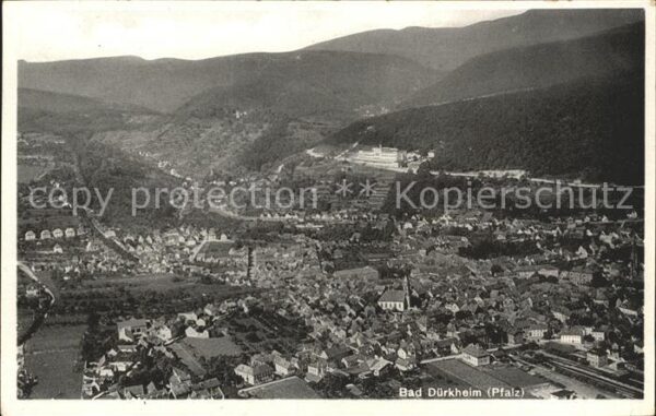 Bad Duerkheim Fliegeraufnahme