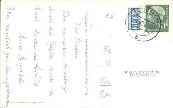 Deidesheim Rathaus Kirche – Bild 2