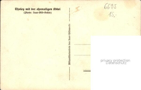 Tholey Theley mit ehemaliger Abtei – Bild 2