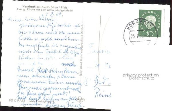 Hornbach Zweibruecken Kirche mit Schule – Bild 2