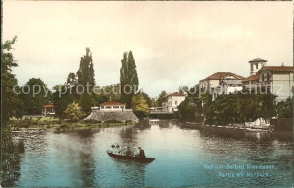 Bad Kreuznach Kurpark Bootsfahrt