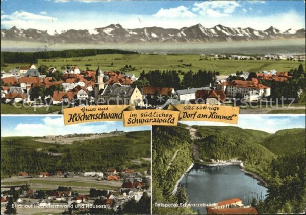 Hoechenschwand Talsperre Schwarzabrück