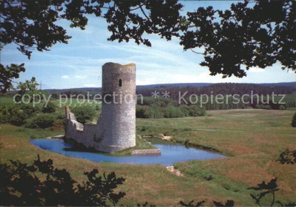 Morbach Hunsrueck Burgruine Baldenau