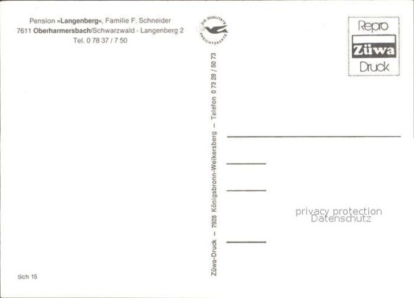 Oberharmersbach Pension Langenberg – Bild 2
