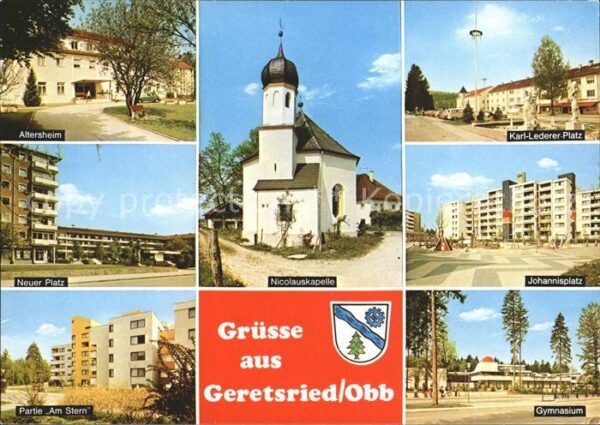 Geretsried Johannisplatz Karl-Leder-Platz