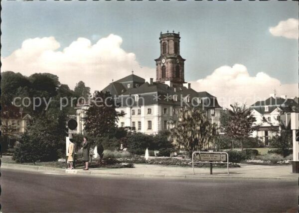 Saarbruecken Stengelanlage mit Staatskanzlei lund Lu