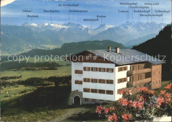 Ofterschwang Berghaus Kahlrückenalpe